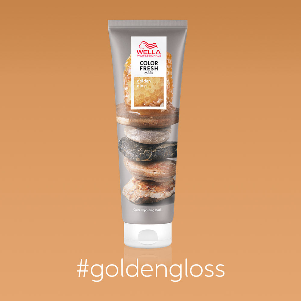 Wella Color Fresh Mask Golden 150ml - maschera colorata