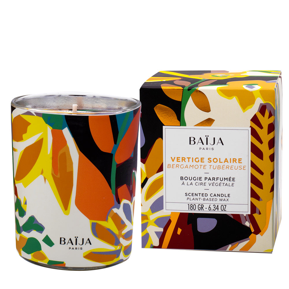 Baija Paris Candela Profumata Bergamotto e Tuberosa 180gr - candela profumata
