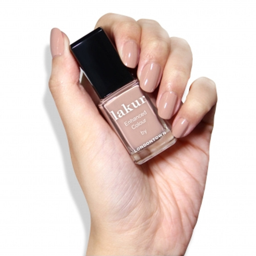 Londontown Lakur Nail Lacquer Cafe Au Lait 12ml - smalto vegano