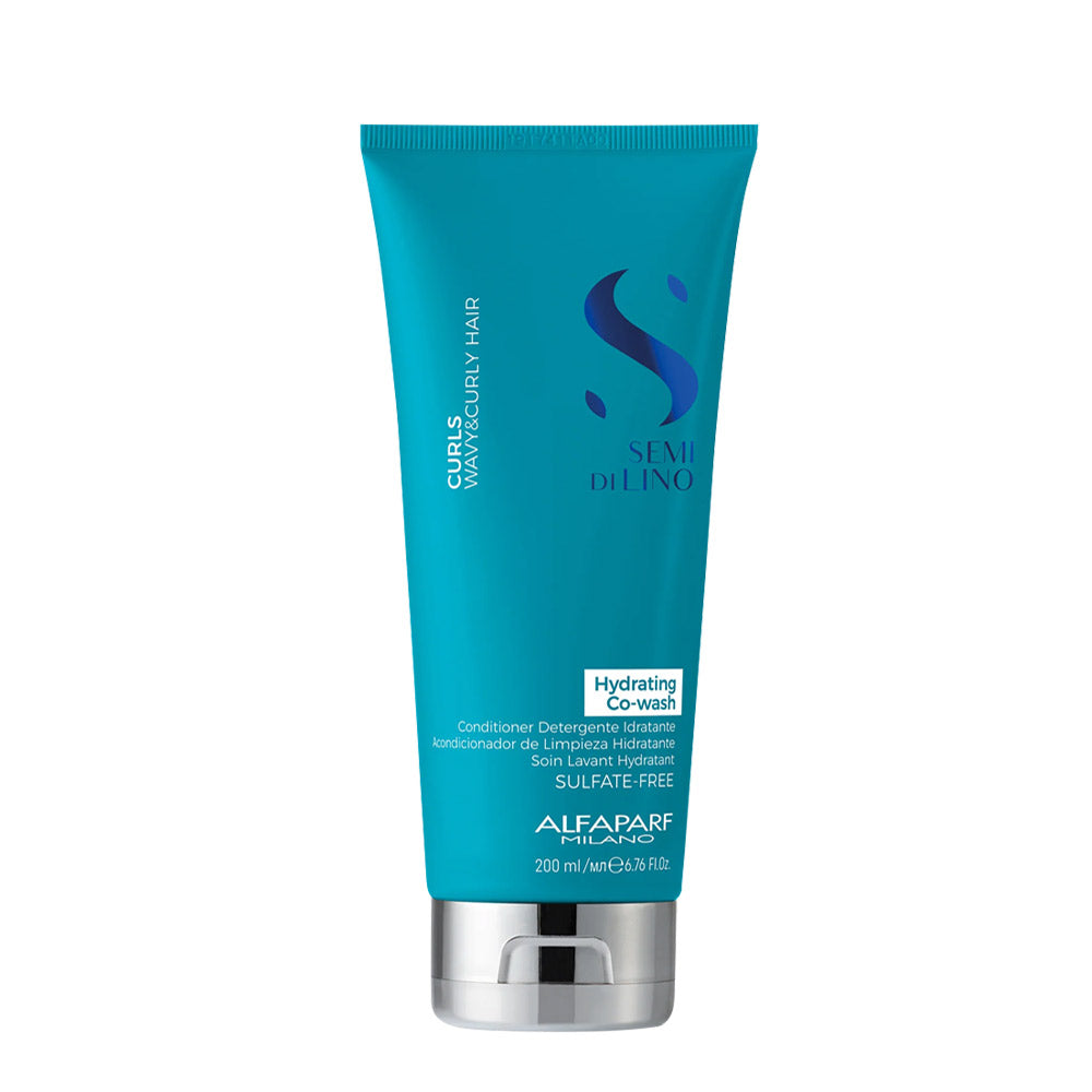 Alfaparf Milano Semi di Lino Curls Hydrating Co-Wash 200ml - balsamo detergente idratante