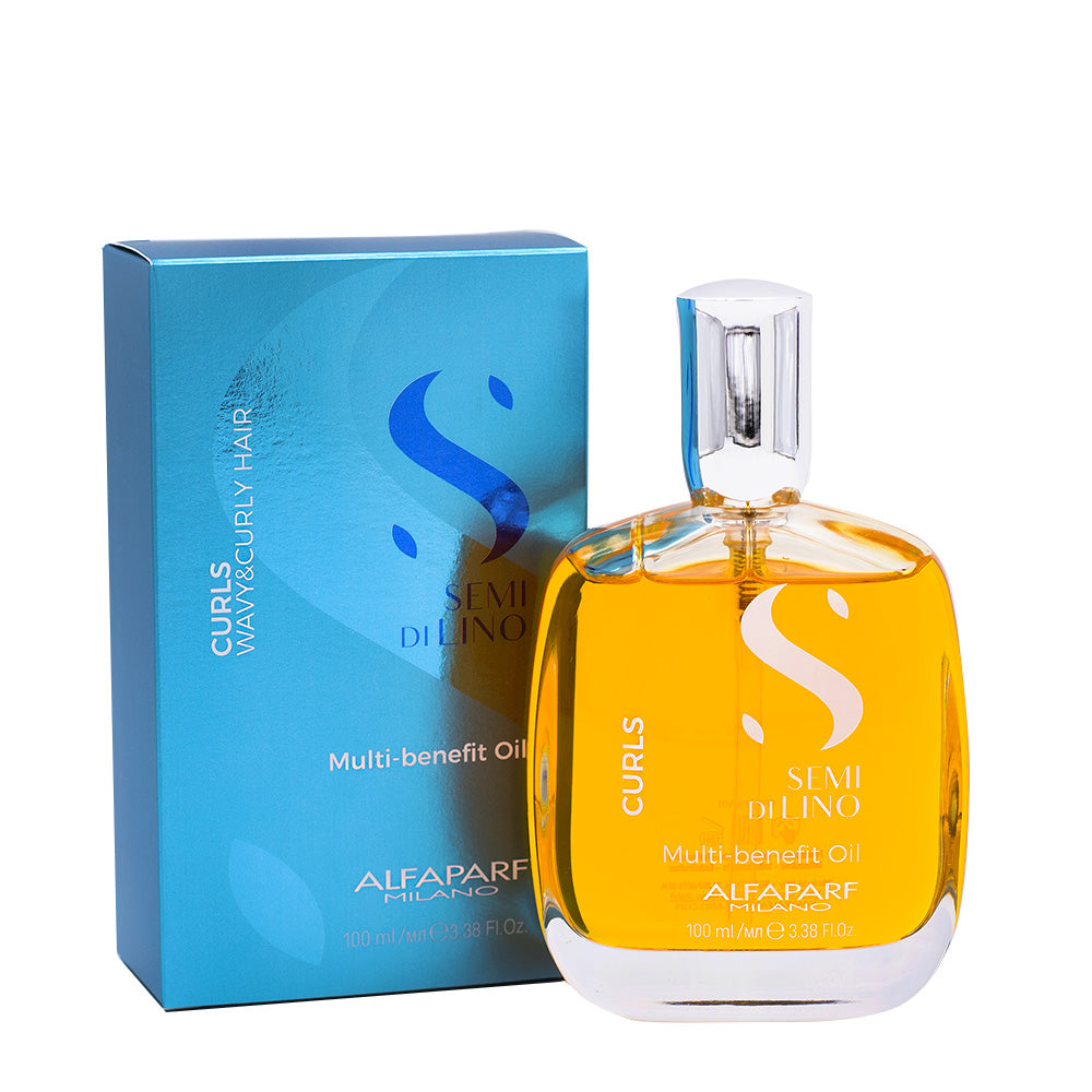 Alfaparf Milano Semi di Lino Curls Multi Benefit Oli 100ml - olio idratante