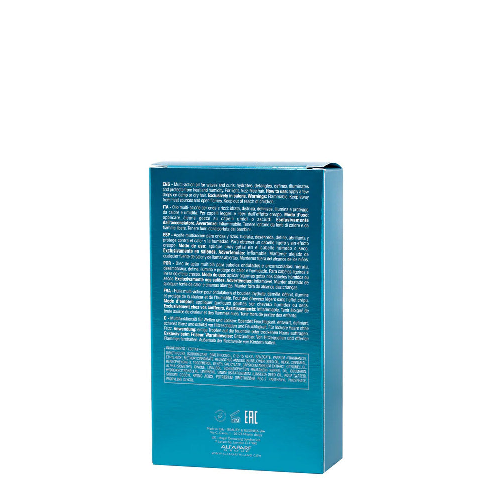 Alfaparf Milano Semi di Lino Curls Multi Benefit Oli 100ml - olio idratante