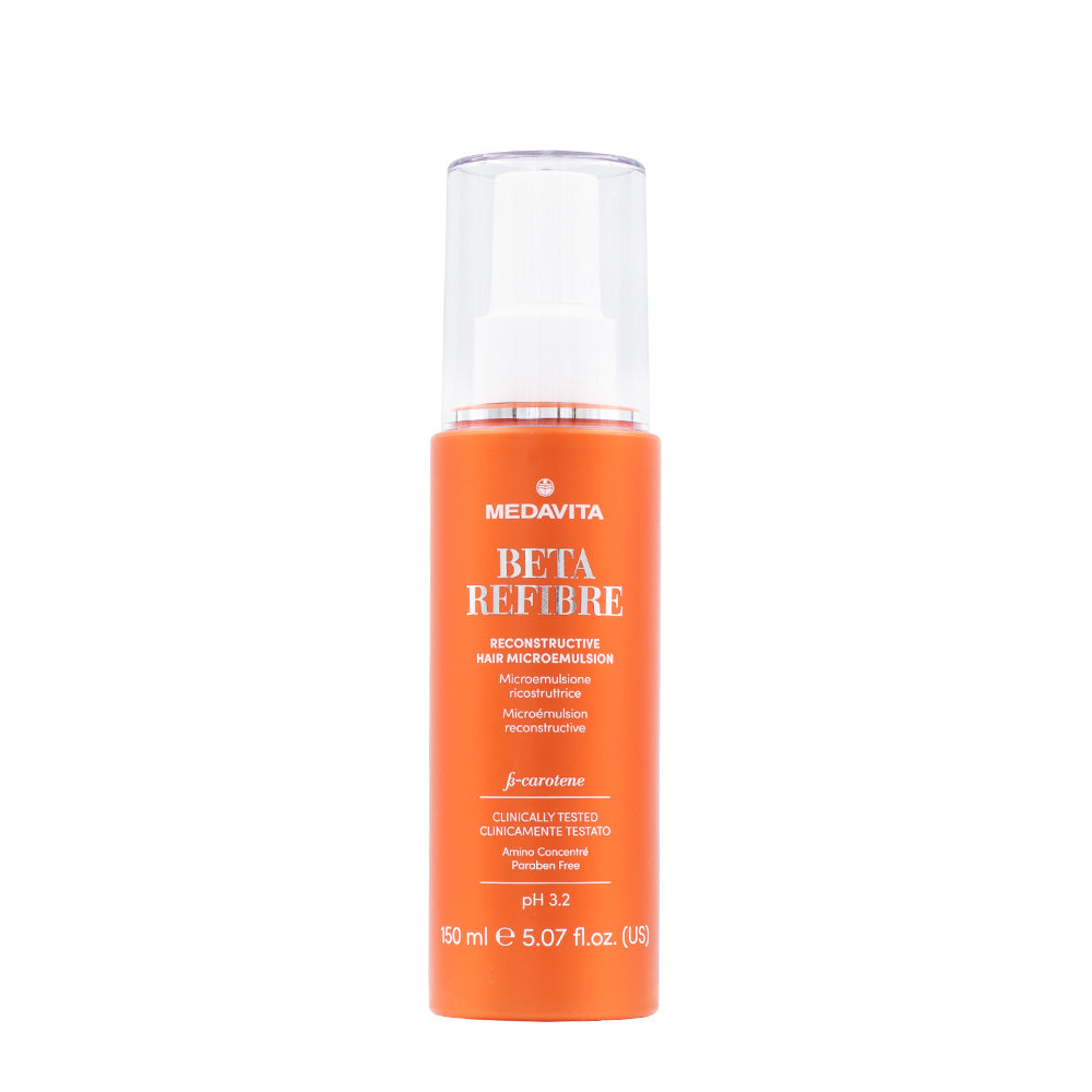 Medavita Lunghezze Beta Refibre Reconstructive Hair Microemulsion 150ml - siero ricostruzione capelli danneggiati