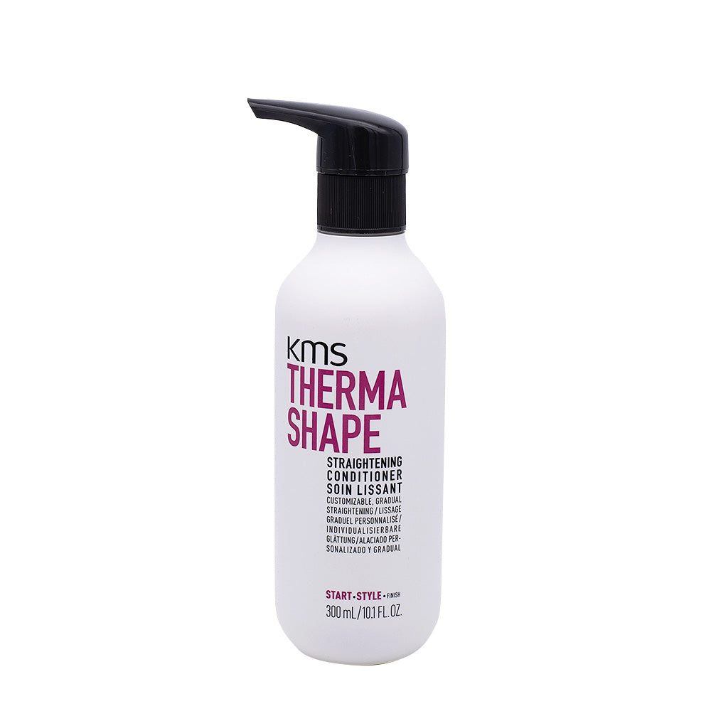 KMS Thermashape Straightening Conditioner 300ml - conditioner per capelli grossi e indisciplinati