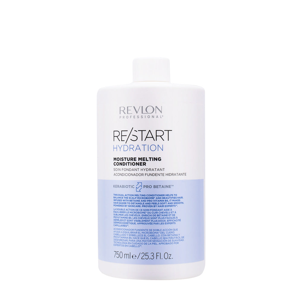 Revlon Restart Hydration Moisture Melting Conditioner 750ml - balsamo idratante per capelli secchi