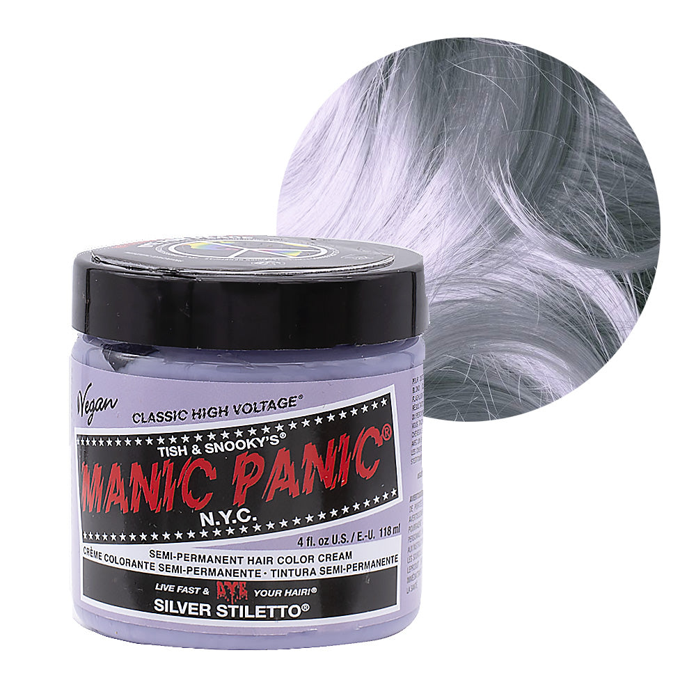 Manic Panic Classic High Voltage Silver Stiletto  118ml