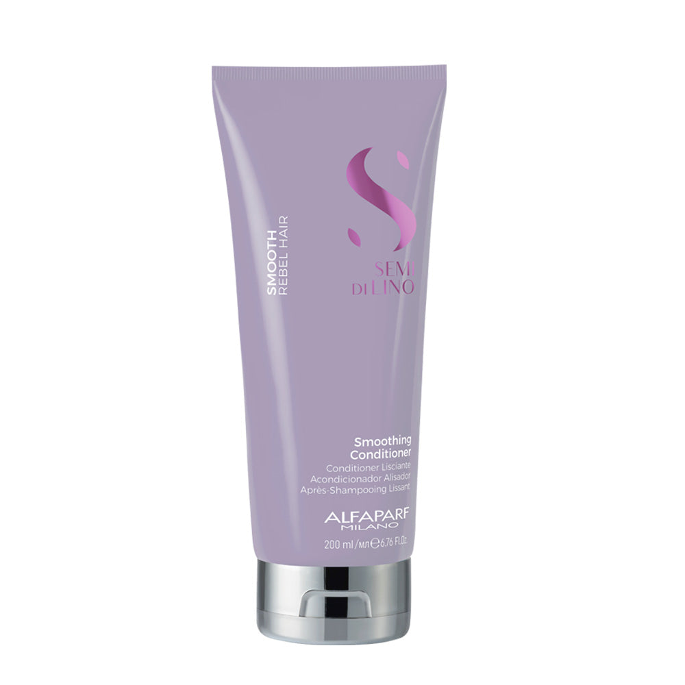 Alfaparf Milano Semi di Lino Smooth Smoothing Conditioner 200ml - balsamo lisciante