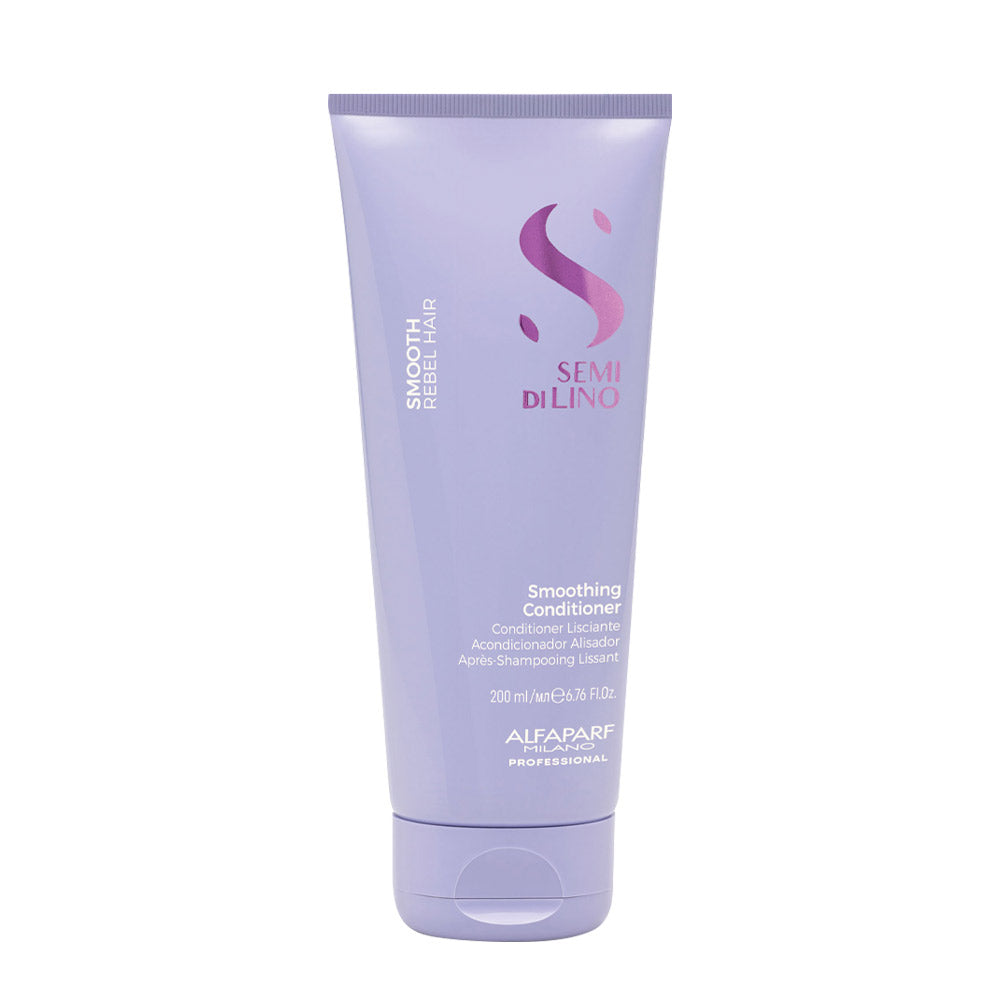 Alfaparf Milano Semi di Lino Smooth Smoothing Conditioner 200ml - balsamo lisciante