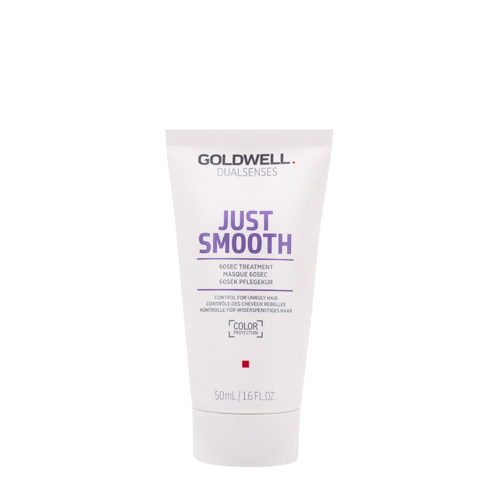 Goldwell Dualsenses Just Smooth 60Sec Treatment 50ml - trattamento per capelli indisciplinati e crespi
