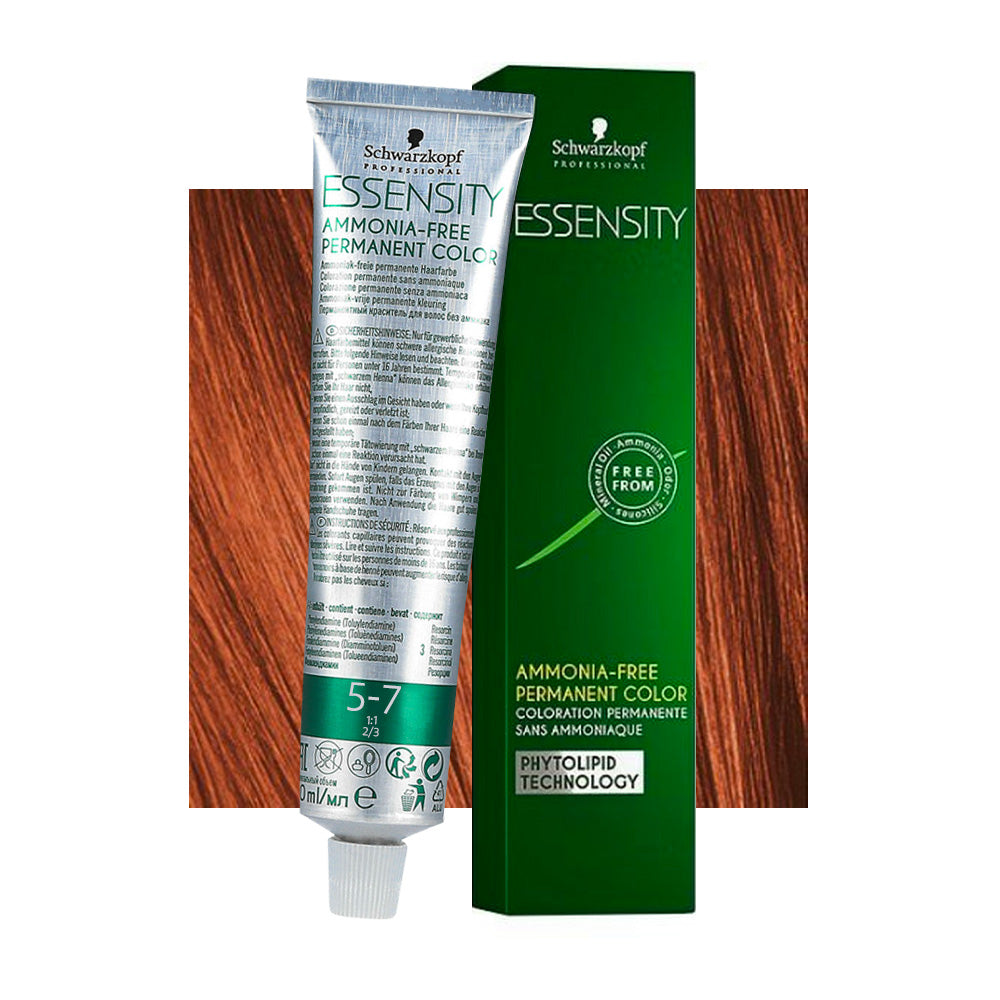 Schwarzkopf Essensity 5-7 Castano Chiaro Rame 60ml - colorazione permanente senza ammoniaca