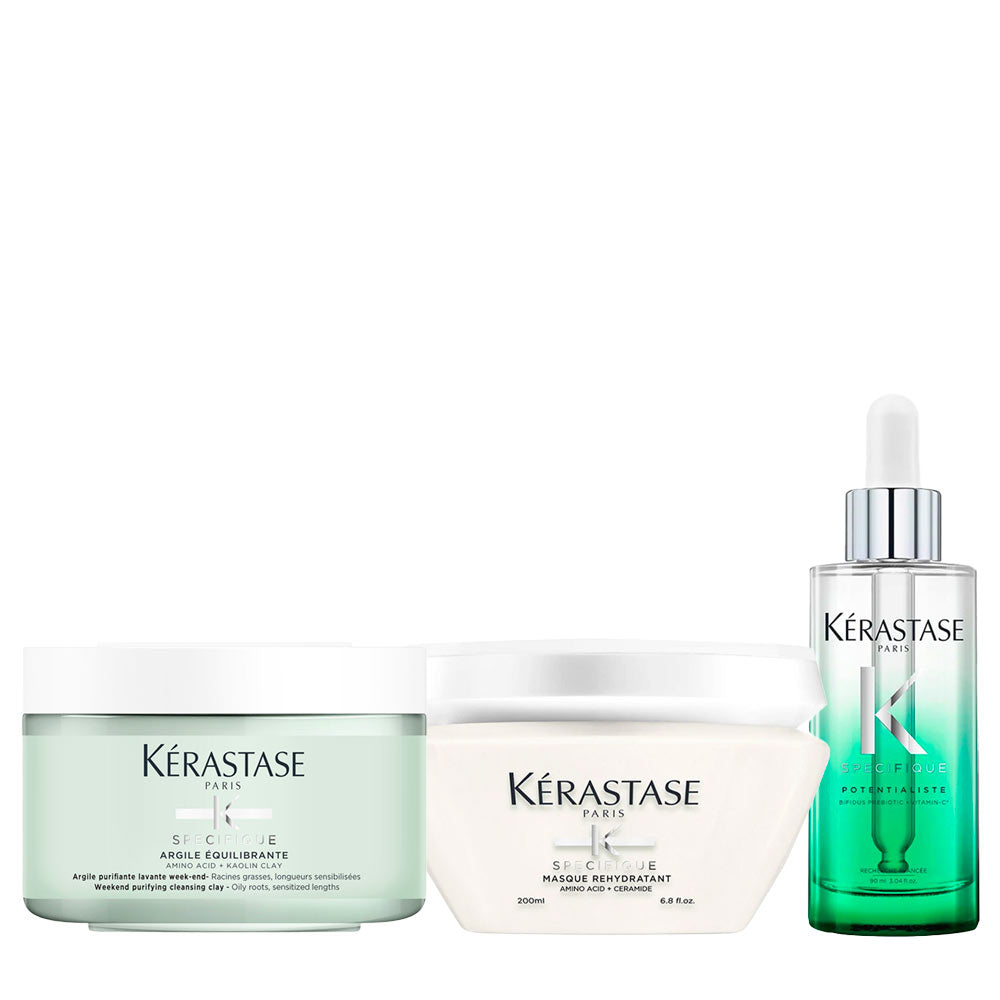 Kérastase Spécifique Argile Equilibrante 250ml Masque 200ml Sérum 90ml