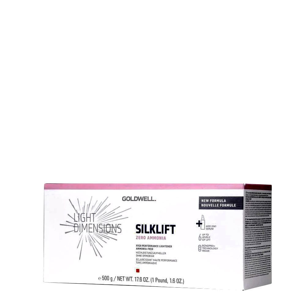 Goldwell Light Dimension Silklift Control Ash Up Zero Ammonia 500gr - decolorante fino a 6 livelli senza ammoniaca