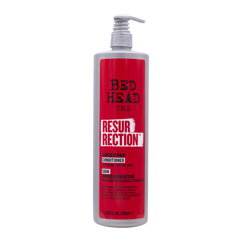 Tigi Bed Head Resurrection Super Repair Conditioner 970ml - balsamo per capelli fragili e sfibrati