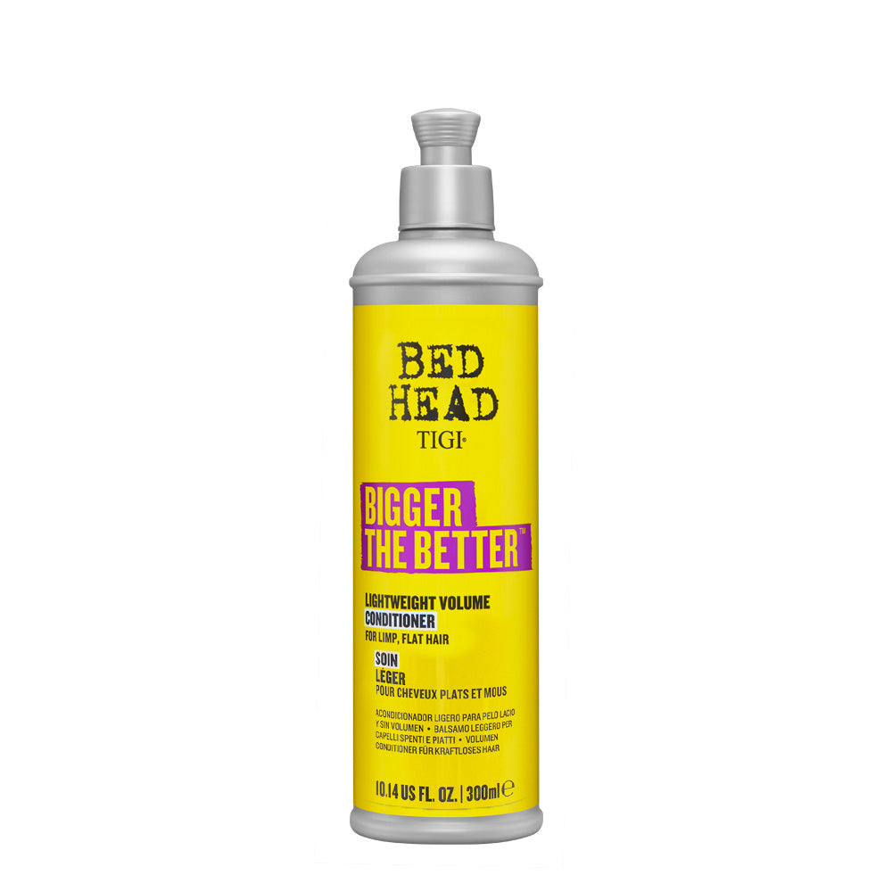 Tigi Bed Head Bigger The Better Lightweight Volume Conditioner 300ml - balsamo per capelli fini