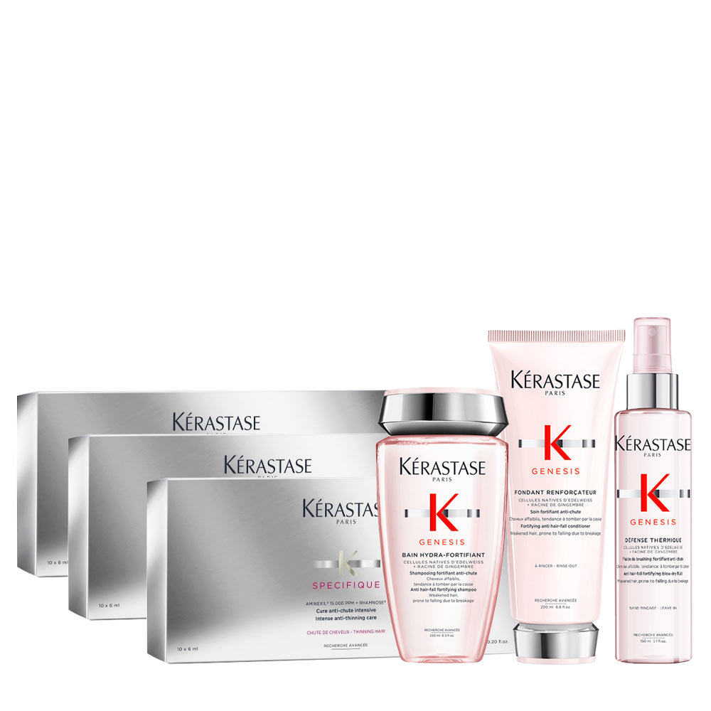 Kerastase Genesis Rituale Idratazione con Fiale Anticaduta 3 confezioni