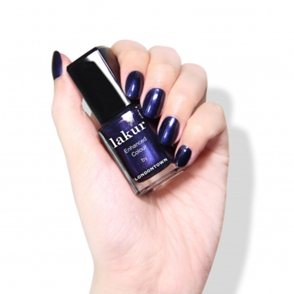 Londontown Lakur Nail Lacquer  Black Thorn 12ml - smalto vegano