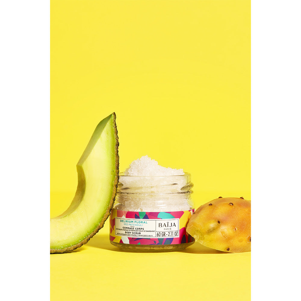 Baija Paris Delirium Floral Body Scrub Iris Patchouli 60gr - esfoliante corpo