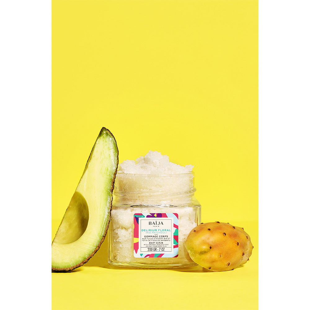 Baija Paris Delirium Floral Body Scrub Iris Patchouli 200gr - esfoliante corpo