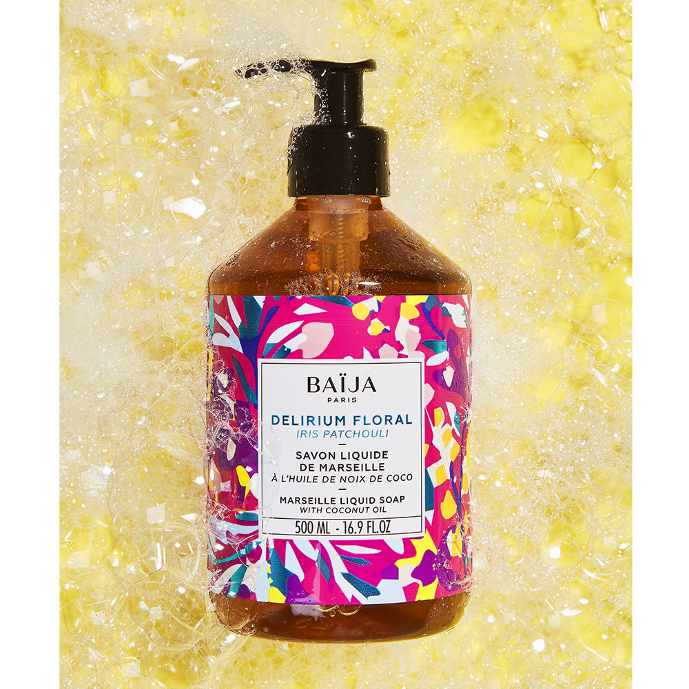 Baija Paris Delirium Floral Marseille Liquid Soap Iris Patchouli 500ml
