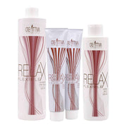 Creattiva Erilia Relax Flexible Shampoo Pre-Relax 500ml Cream 100+100ml Milk 200ml