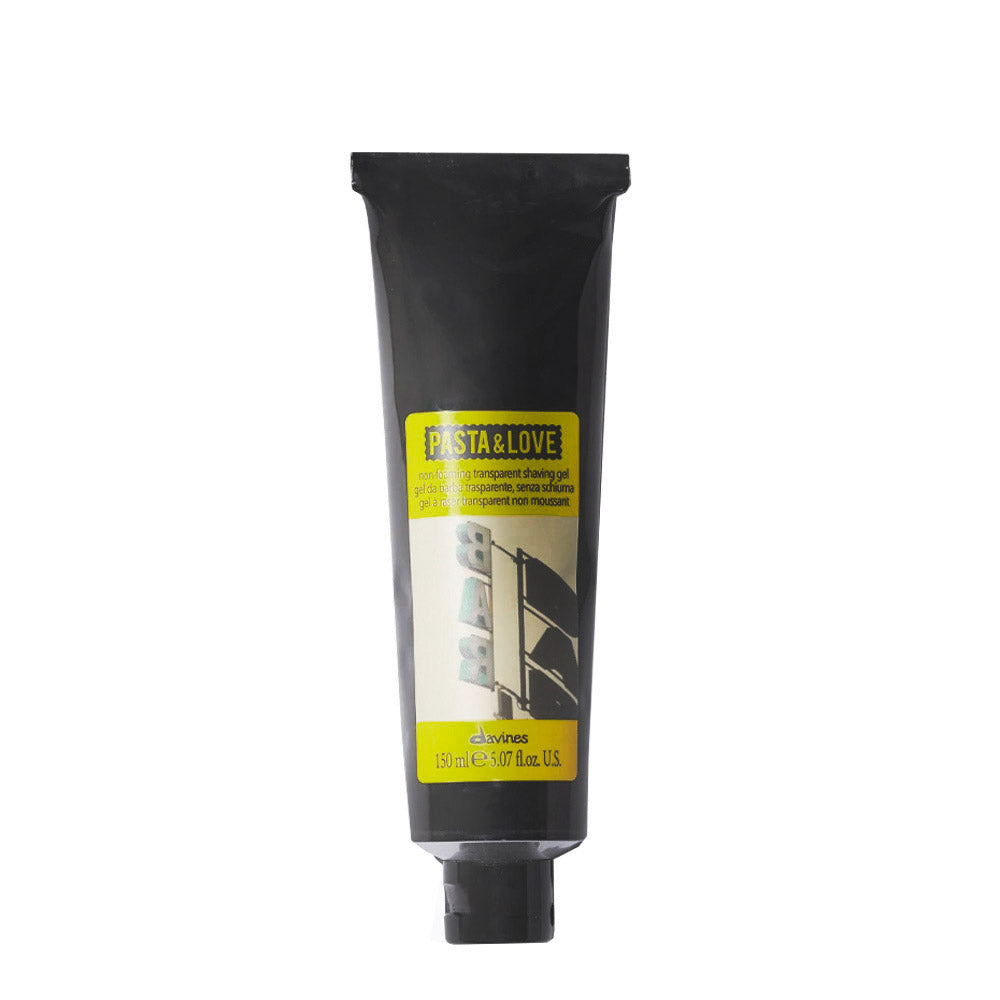 Davines Pasta & Love Shaving Gel 150ml - gel da barba non schiumogeno