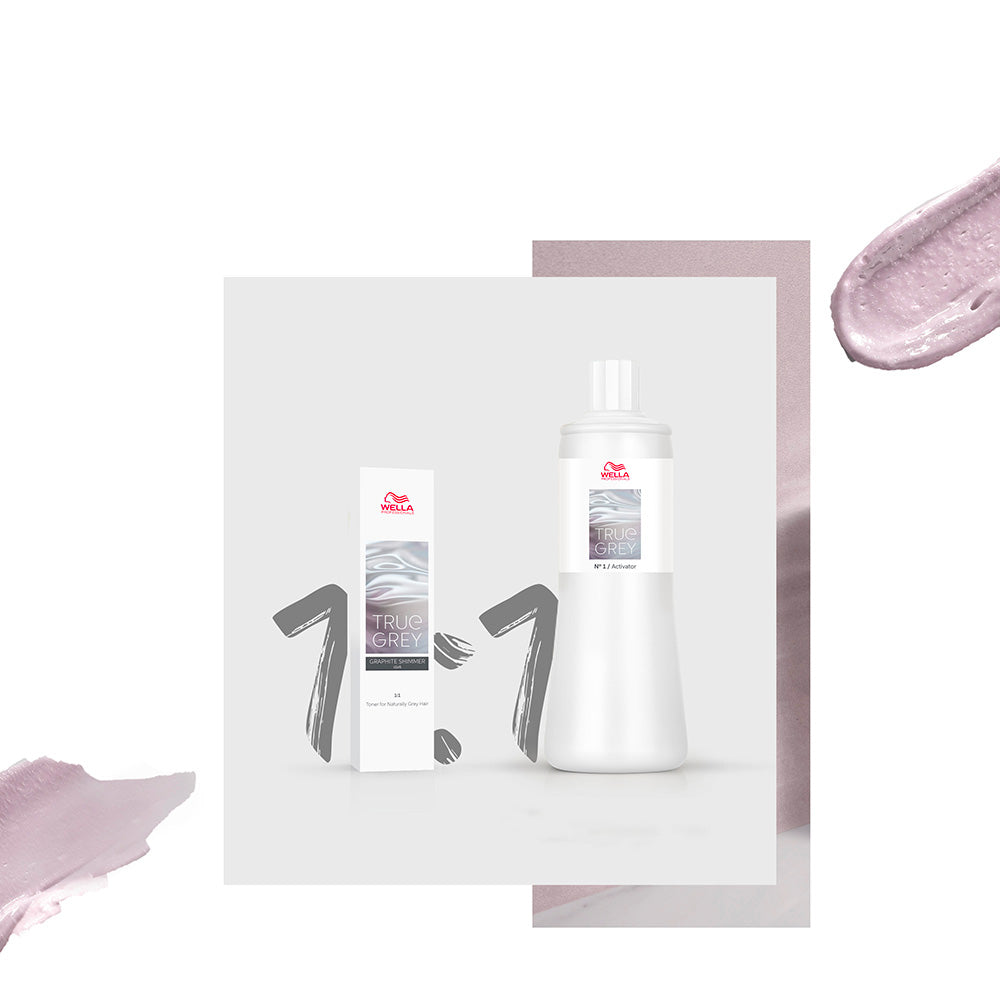 Wella True Grey Pearl Mist Dark 60ml - tonalizzante capelli grigio cendré