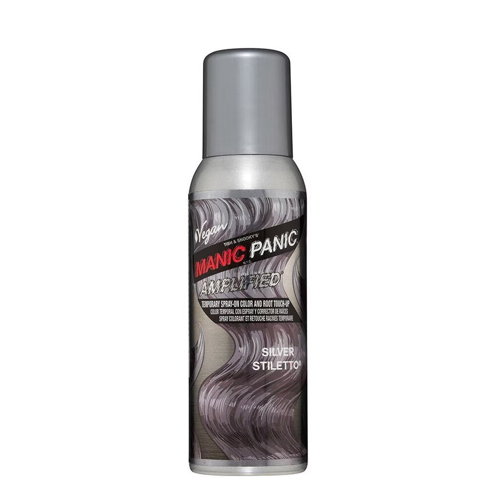 Manic Panic Amplified Spray-on Silver Stiletto  100ml - colore spray temporaneo