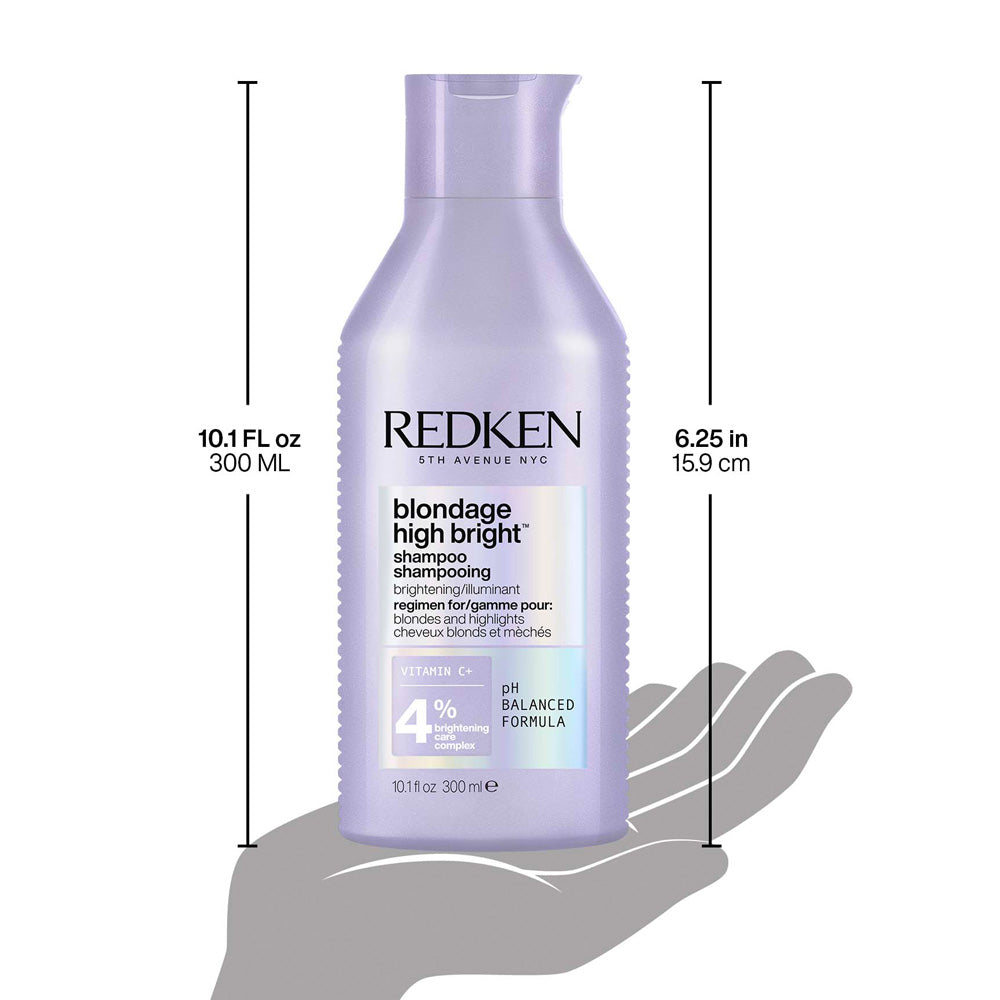 Redken Blondage High Bright Shampoo 300ml - shampoo per capelli biondi e luminosi