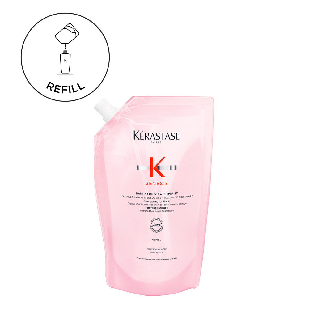 Kerastase Genesis Bain Hydra Fortifiant Refill 500ml - eco-ricarica shampoo anticaduta