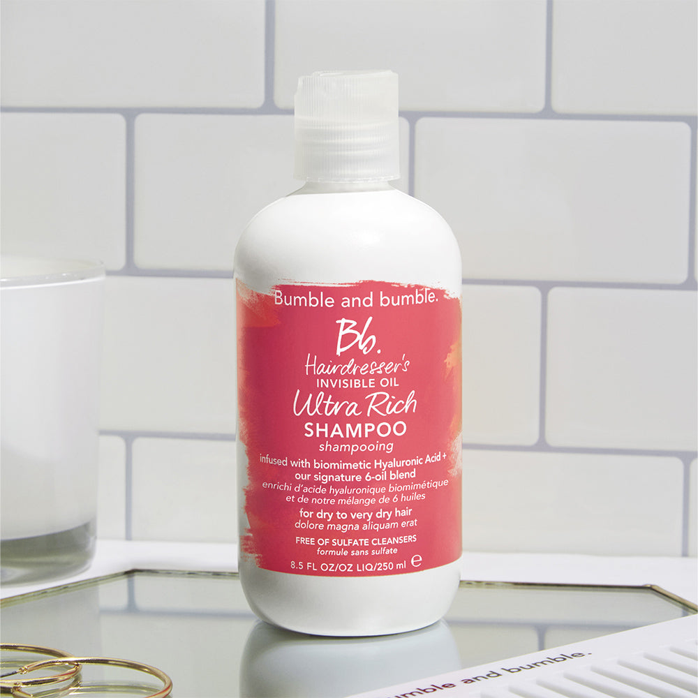 Bumble and bumble. Bb. Hairdresser's Invisible Oil Ultra Rich Shampoo 250ml - shampoo idratante per capelli secchi