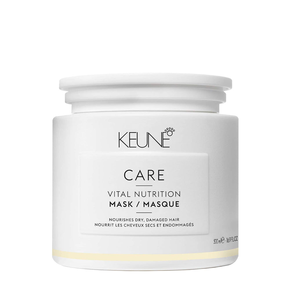 Keune Care Vital Nutrition Mask 500ml- maschera nutriente capelli secchi e danneggiati