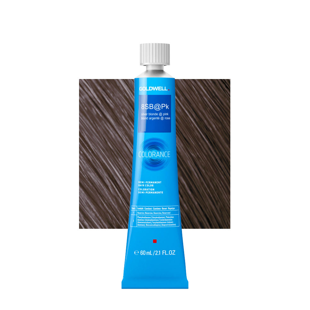 8SB@Pk Biondo argento illuminato rosa Goldwell Colorance Elumenated naturals tb 60ml