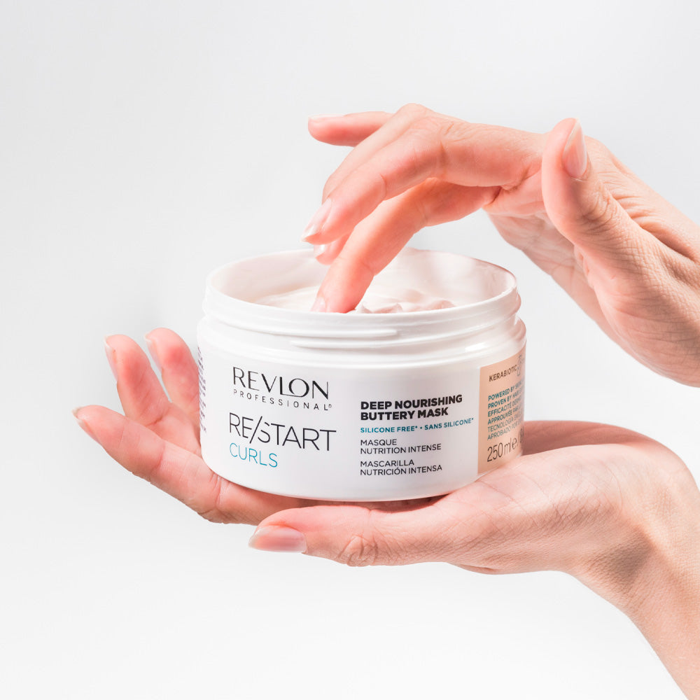 Revlon Restart Curls Deep Nourishing Buttery Mask 250ml - maschera per capelli ricci
