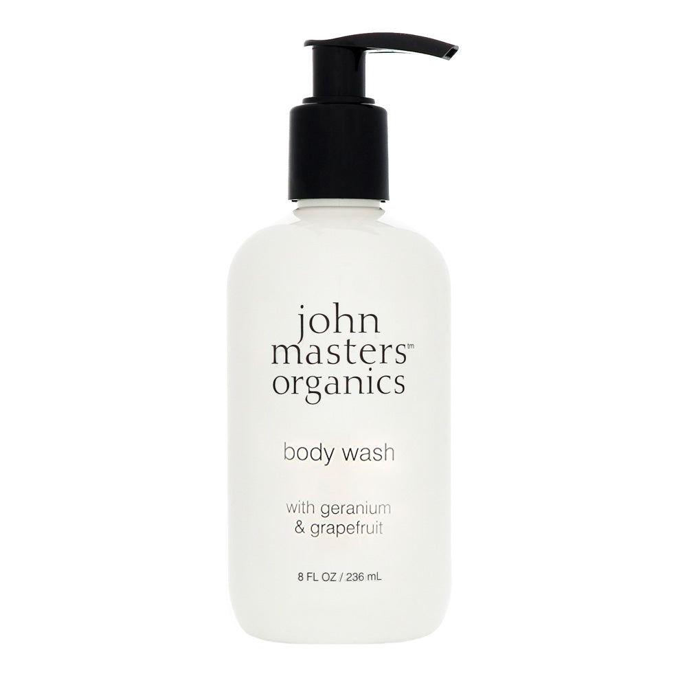 John Masters Organics Geranium & Grapefruit Body Wash 236ml - bagnoschiuma al ge
