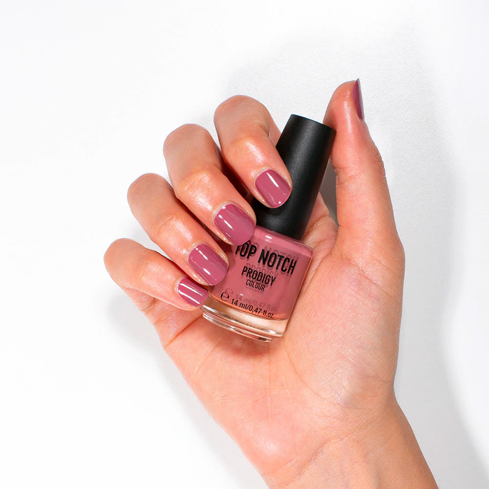Mesauda Top Notch Prodigy Nail Colour 201 Tender Pink 14ml - smalto