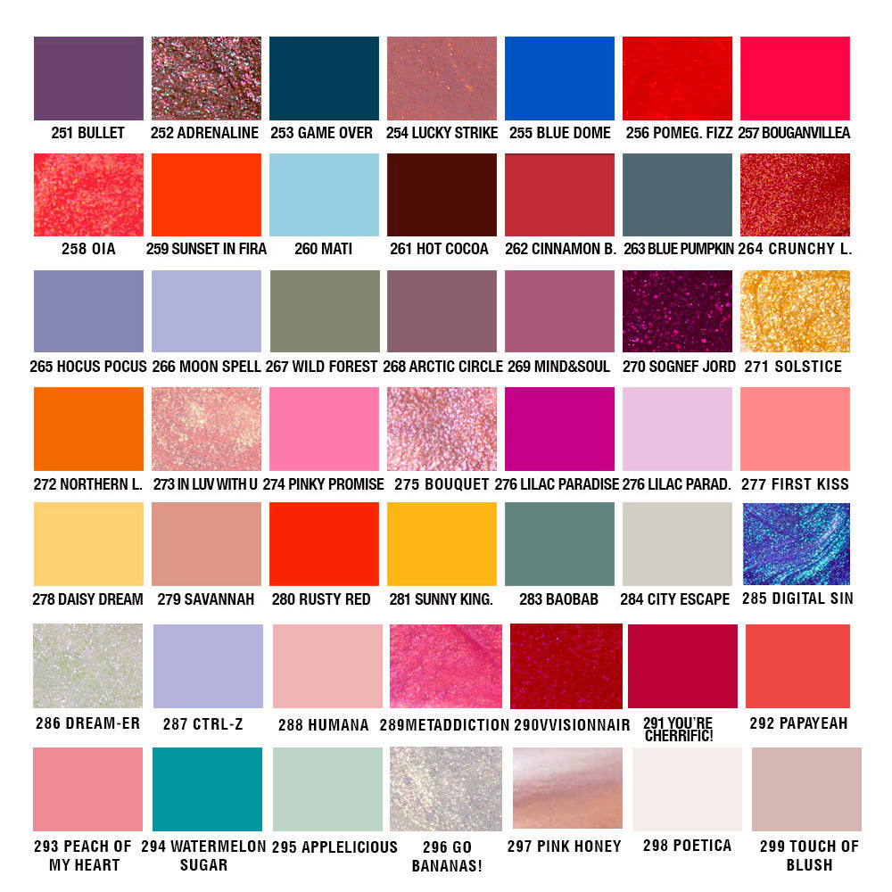 Mesauda Top Notch Prodigy Nail Colour 223 Amaranth 14ml - smalto