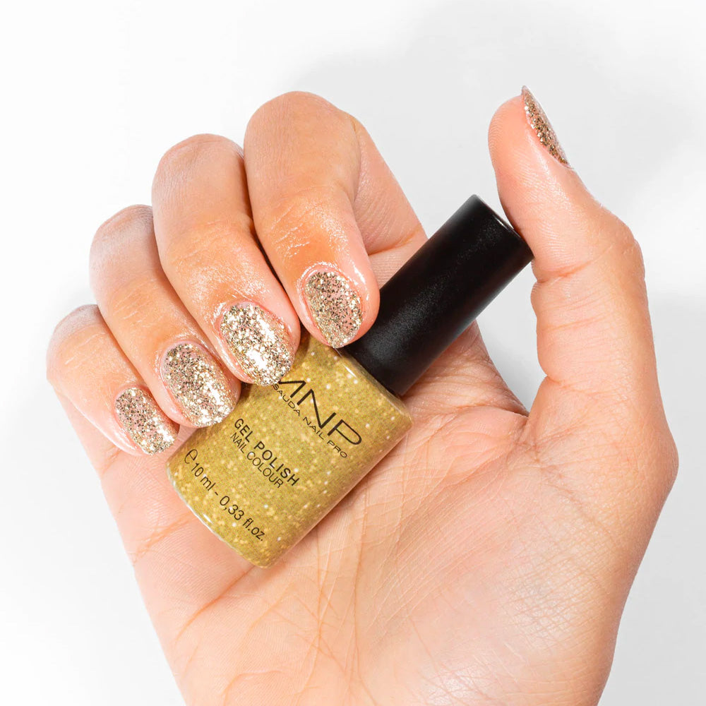 Mesauda MNP Gel Polish 52 Glitter Oro 10ml - smalto semipermanente gel polish
