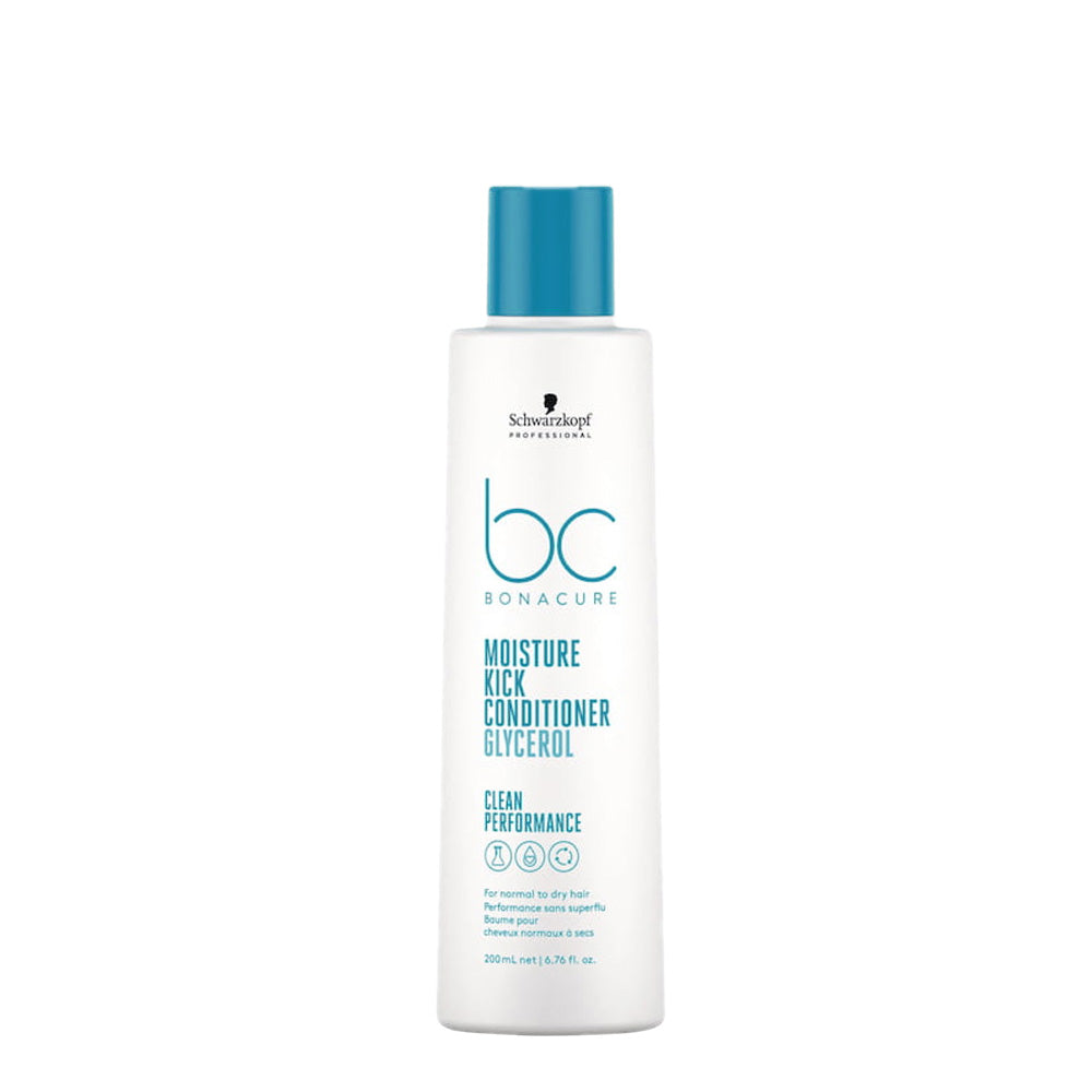 Schwarzkopf BC Bonacure Moisture Kick Conditioner Glycerol 200ml - balsamo per capelli secchi