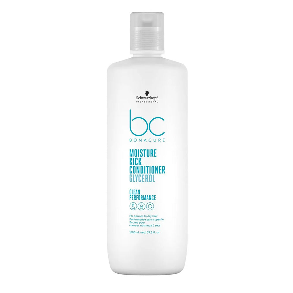 Schwarzkopf BC Bonacure Moisture Kick Conditioner Glycerol 1000ml - balsamo per capelli secchi