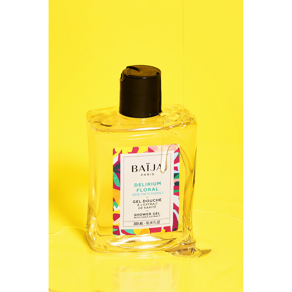 Baija Paris Delirium Floral  Gel Douche Iris Patchouli 300ml - gel doccia