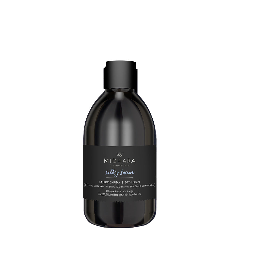 Midhara Body & Soul Silky Foam 300ml - bagnoschiuma delicato