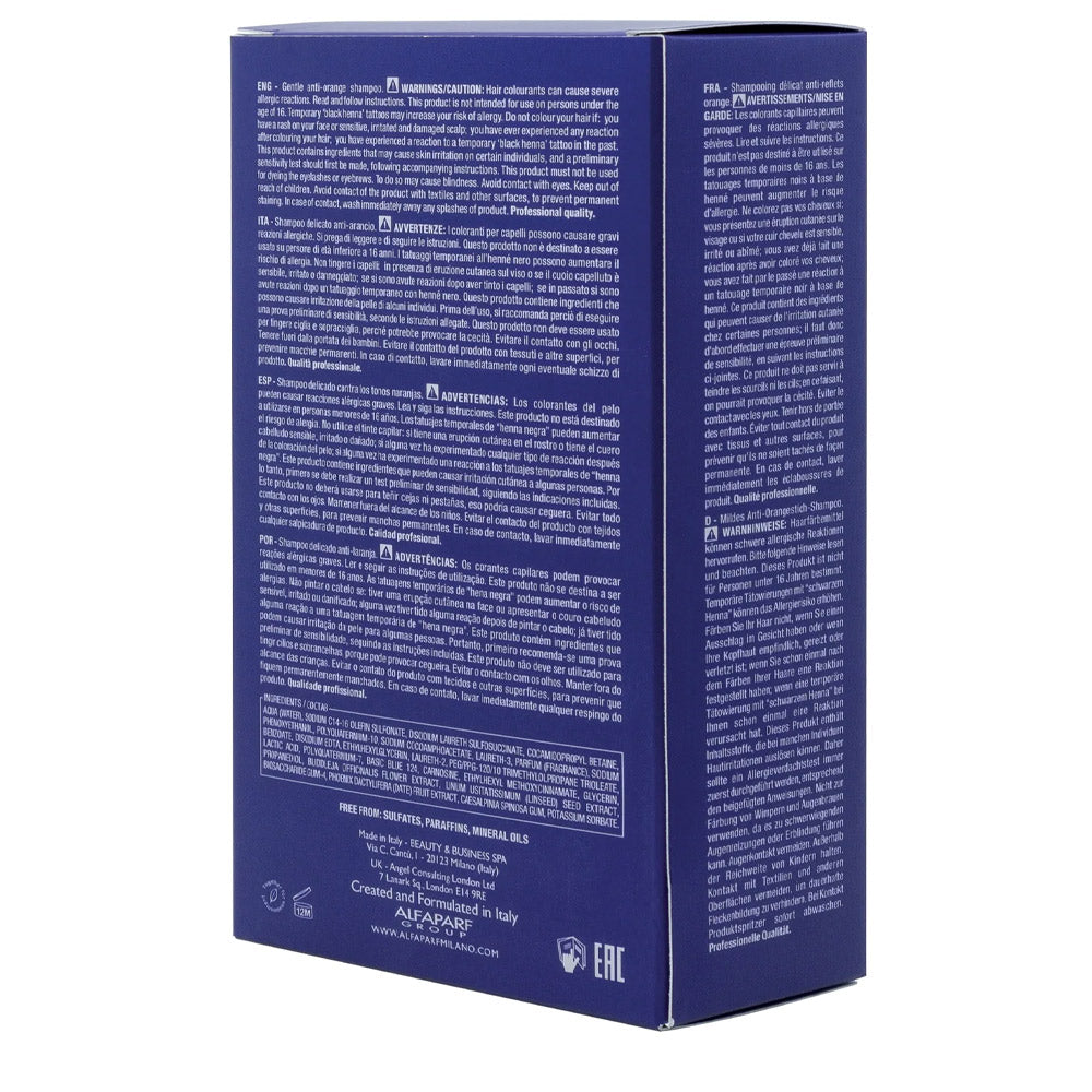 Alfaparf Milano Semi di Lino Brunette Anti-Orange Low Shampoo 250ml