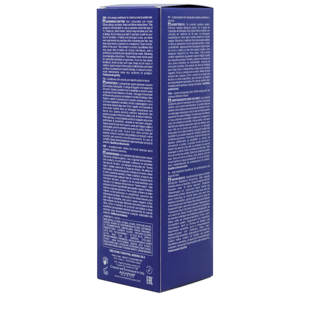 Alfaparf Milano Semi di Lino Brunette Anti-Orange Conditioner 200ml - balsamo anti-arancio