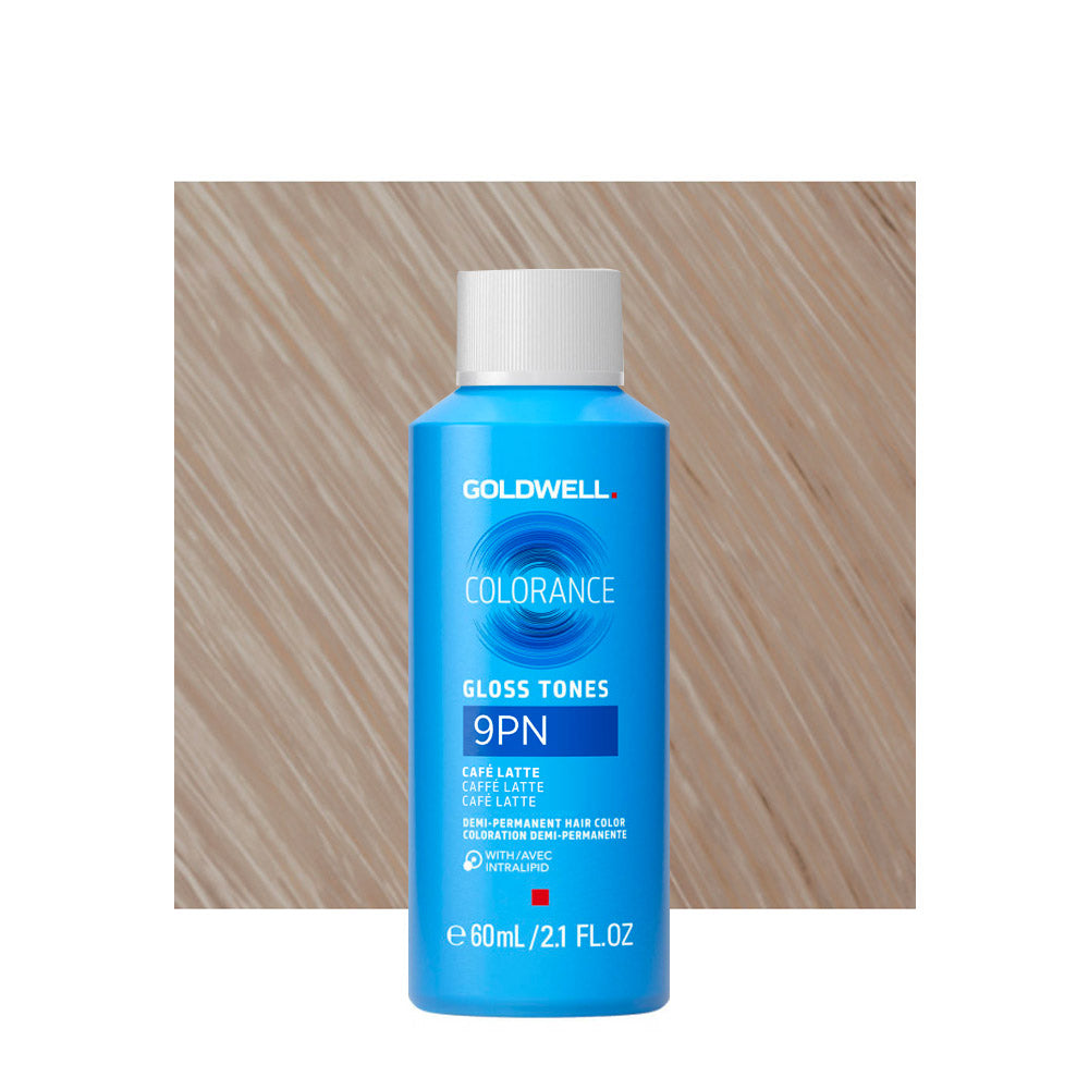 9PN Goldwell Colorance Gloss Tones Cool Blonde Cafè Latte 60ml - colorazione demi-permanete