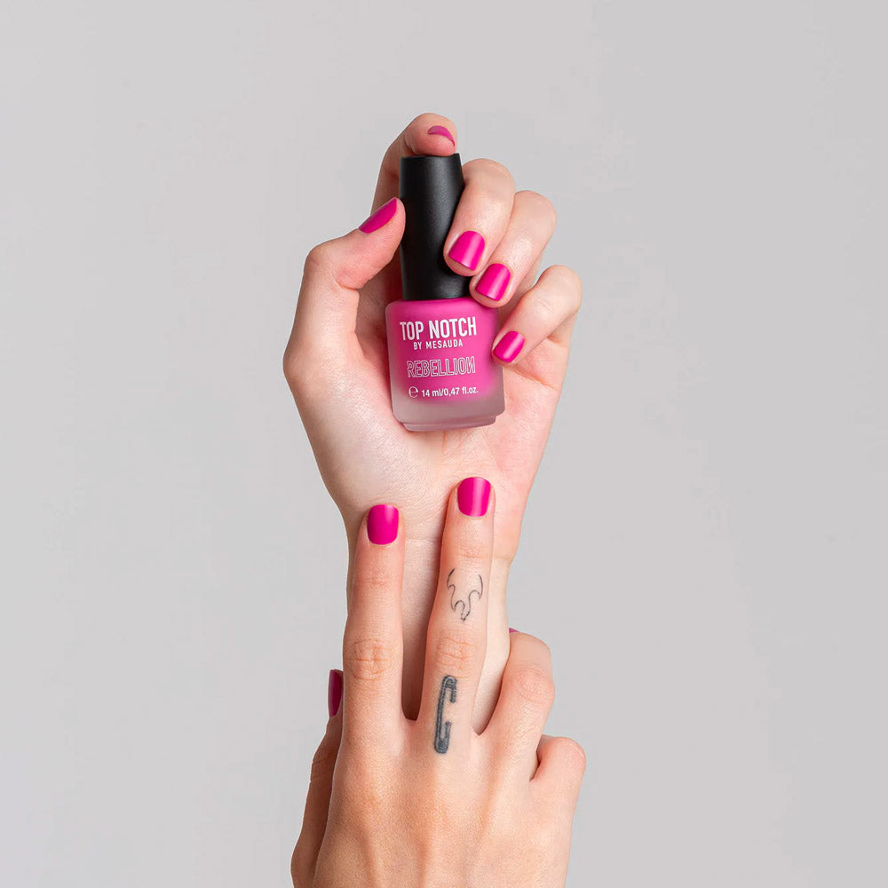 Mesauda Top Notch Rebellion 101 Ziggy 14ml - smalto classico effetto latex