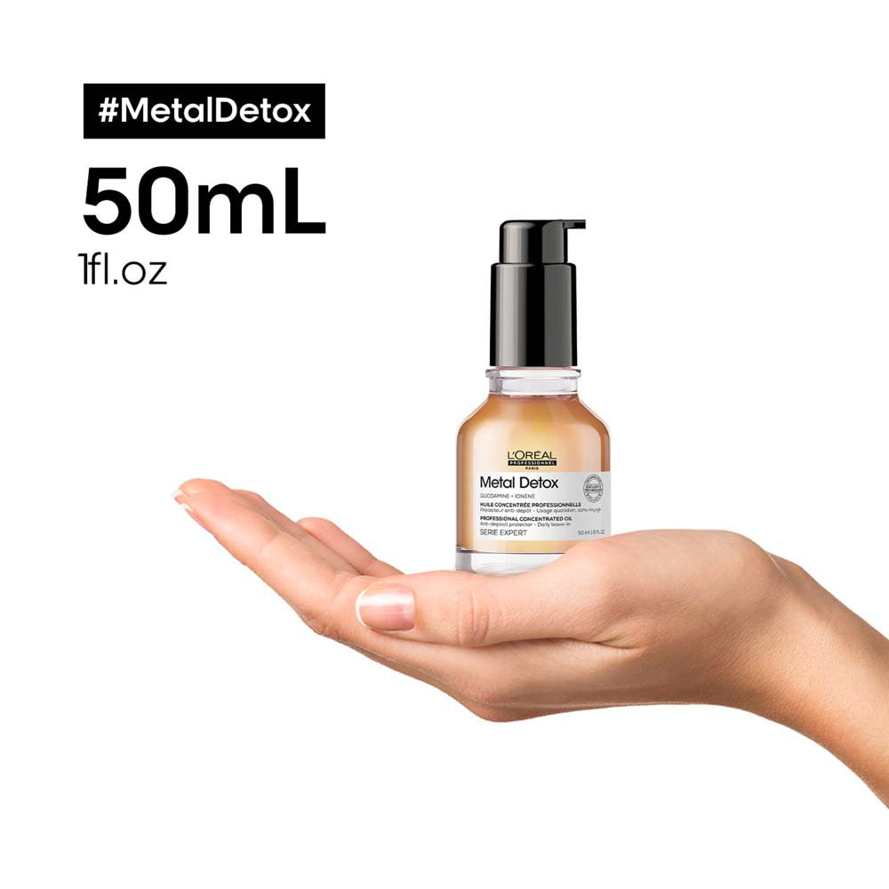 L'Oréal Professionnel Paris Serie Expert Metal Detox Oil 50ml - olio per capelli