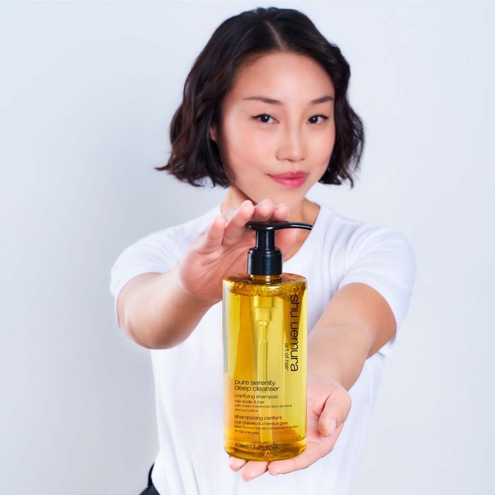 Shu Umeura Deep Cleansers Pure Serenity Shampoo 400ml - shampoo per cute e capelli grassi
