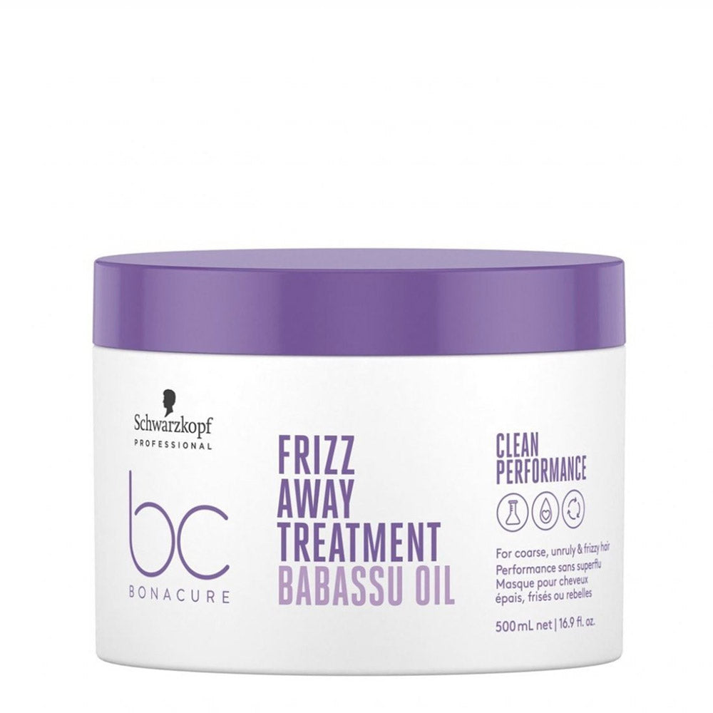 Schwarzkopf BC Bonacure Frizz Away Treatment 500ml - trattamento intensivo anticrespo