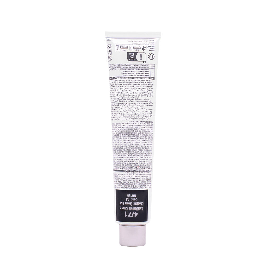 Alterego Technofruit Color 4/71  Castano Marrone Cenere 100ml - colorazione permanente