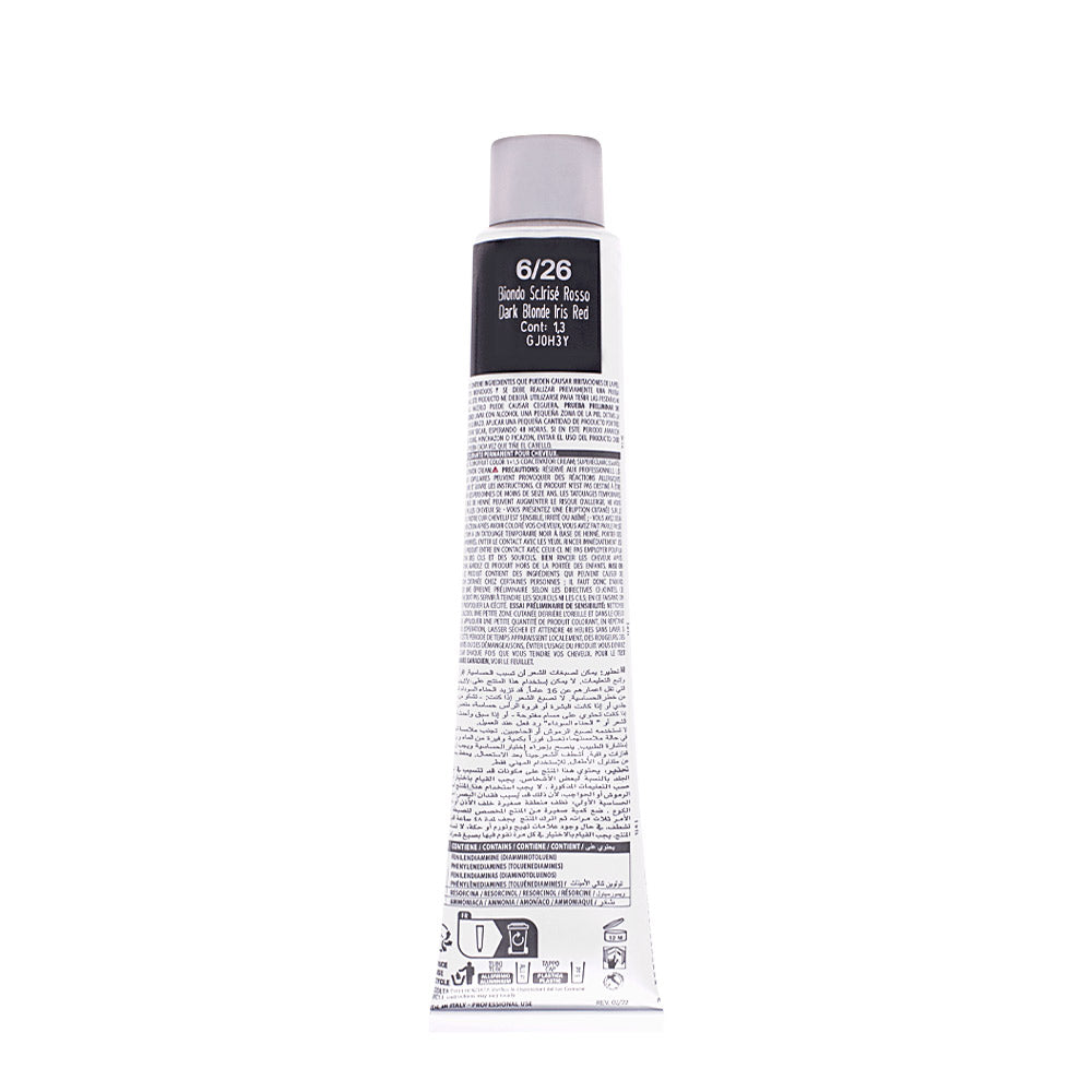 Alterego Technofruit Color 6/26 Biondo Scuro Irisé Rosso 100ml - colorazione permanente